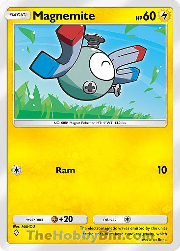 Magnemite Space-Time Smackdown One Diamond #051/155
