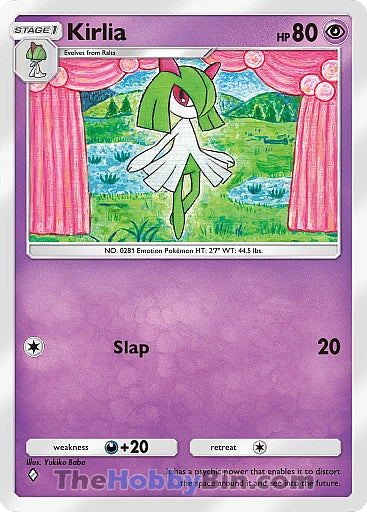 Kirlia Space-Time Smackdown One Diamond #069/155
