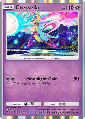 Cresselia Space-Time Smackdown Three Diamond #079/155