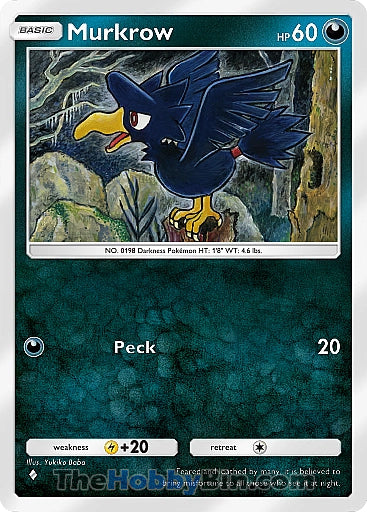 Murkrow Space-Time Smackdown One Diamond #096/155