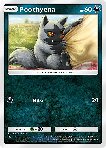 Poochyena Space-Time Smackdown One Diamond #100/155