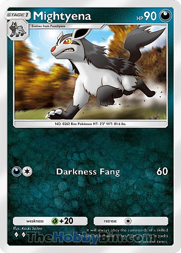 Mightyena Space-Time Smackdown Two Diamond #101/155