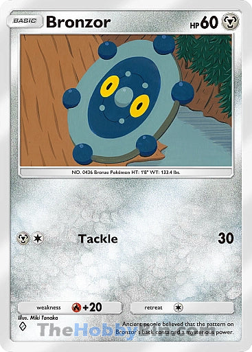 Bronzor Space-Time Smackdown One Diamond #116/155