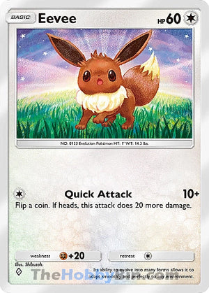 Eevee Space-Time Smackdown One Diamond #126/155