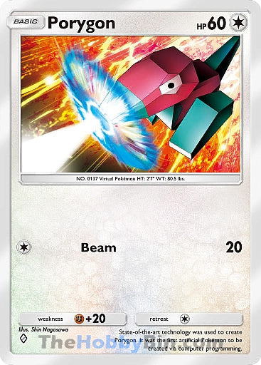 Porygon Space-Time Smackdown One Diamond #127/155