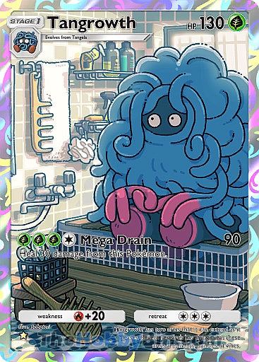 Tangrowth Space-Time Smackdown One Star #156/155