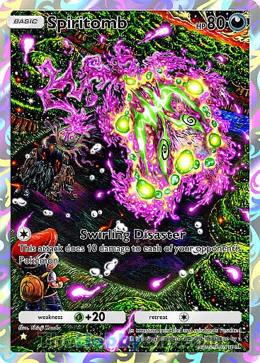 Spiritomb Space-Time Smackdown One Star #172/155