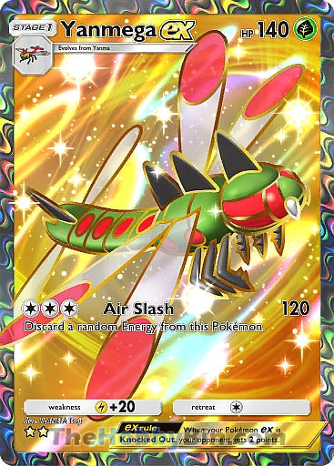 Yanmega ex Space-Time Smackdown Two Star #180/155