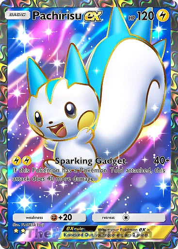 Pachirisu ex Space-Time Smackdown Two Star #183/155