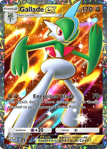Gallade ex Space-Time Smackdown Two Star #185/155