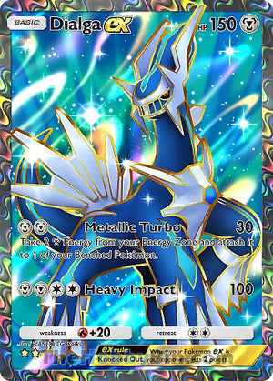 Dialga ex Space-Time Smackdown Two Star #188/155