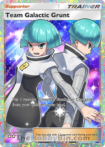 Team Galactic Grunt Space-Time Smackdown Two Star #191/155