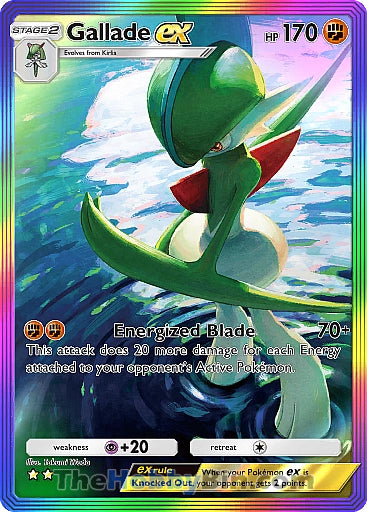 Gallade ex Space-Time Smackdown Two Star #200/155