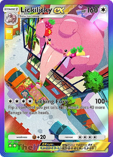 Lickilicky ex Space-Time Smackdown Two Star #203/155