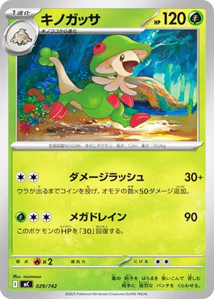 0029 Breloom Card Start Deck 100 Battle Collection