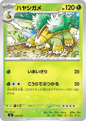 0035 Grotle Card Start Deck 100 Battle Collection