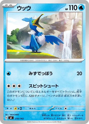 0210 Cramorant Card Start Deck 100 Battle Collection