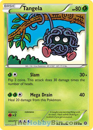 0001 Tangela Common Steam Siege