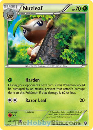 0010 Nuzleaf Uncommon Steam Siege