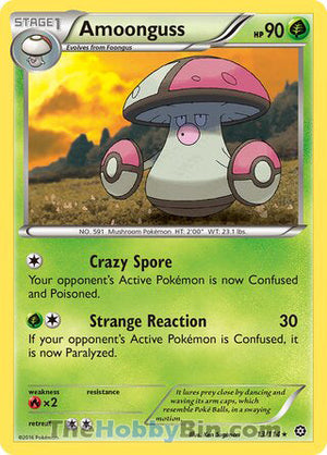 0013 Amoonguss Rare Steam Siege