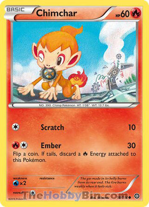 0018 Chimchar Common Steam Siege