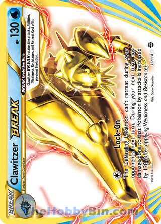 0035 Clawitzer BREAK Rare BREAK Steam Siege