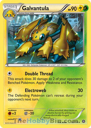 0042 Galvantula Rare Steam Siege