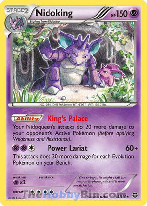 0045 Nidoking Rare Steam Siege
