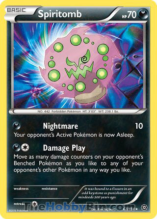 0062 Spiritomb Rare Steam Siege