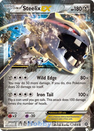 Steelix EX Steam Siege Ultra Rare #67/114