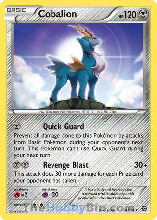 0074 Cobalion Rare Steam Siege