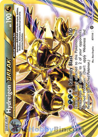 0087 Hydreigon BREAK Rare BREAK Steam Siege