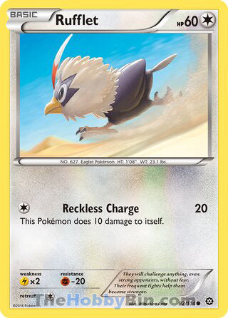 0092 Rufflet Common Steam Siege