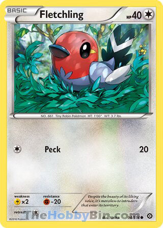 0094 Fletchling Common Steam Siege