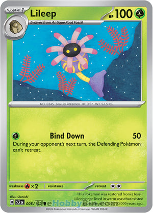 0005 Lileep Common Stellar Crown