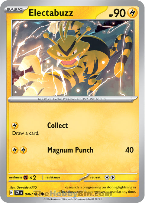 Electabuzz Stellar Crown Common #046/142