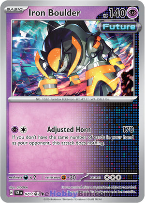 0071 Iron Boulder Rare Stellar Crown