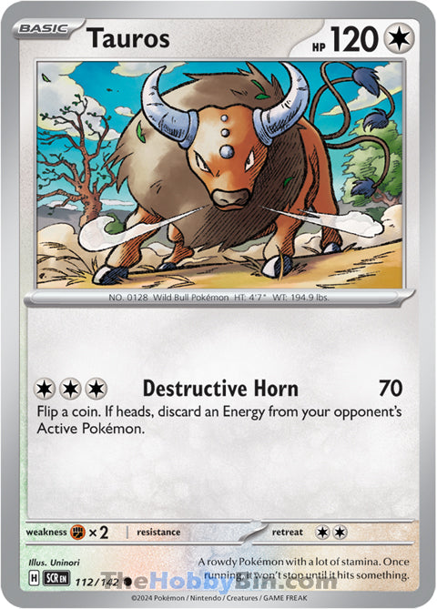 Tauros Stellar Crown Common #112/142