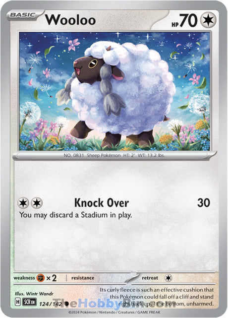 Wooloo Stellar Crown Common #124/142