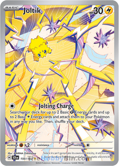 Joltik Stellar Crown Illustration Rare #150/142