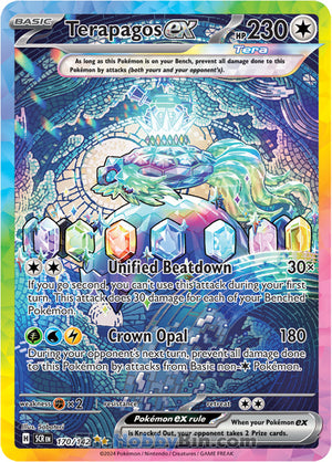 0170 Terapagos ex Special Illustration Rare Stellar Crown