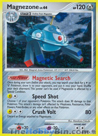 Magnezone Stormfront Holo Rare #5/100