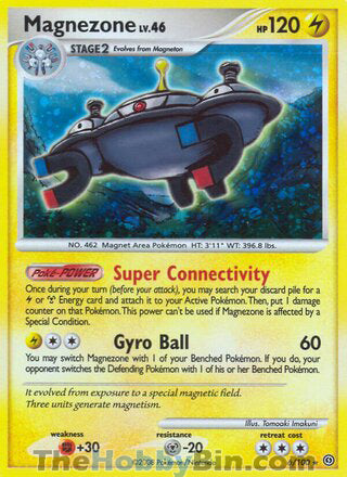 Magnezone Stormfront Holo Rare #6/100