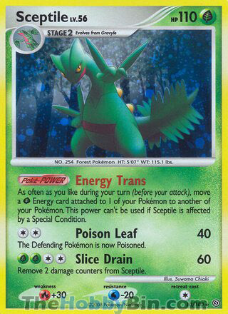 Sceptile Stormfront Holo Rare #10/100