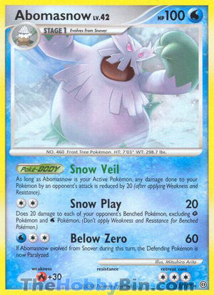 0012 Abomasnow Rare Stormfront