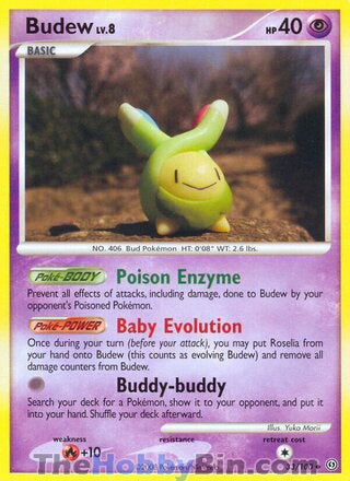 Budew Stormfront Uncommon #33/100