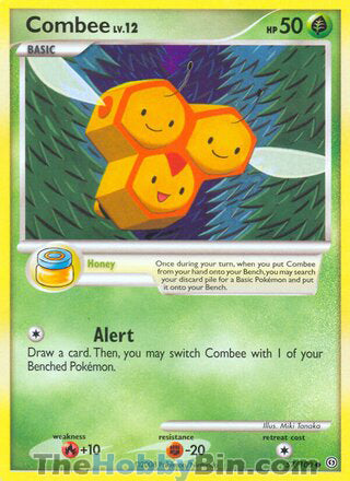 Combee #57/100 Common - Stormfront Pokemon card