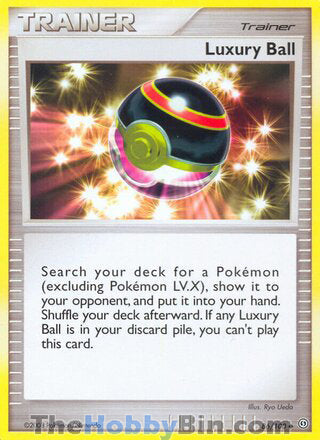 Luxury Ball #86/100 Uncommon - Stormfront Pokemon card