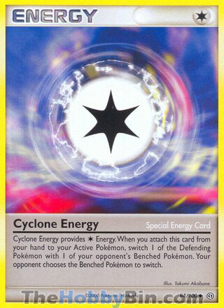 Cyclone Energy #94/100 Uncommon - Stormfront Pokemon card