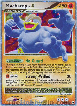 Machamp LV.X Stormfront Ultra Rare #98/100